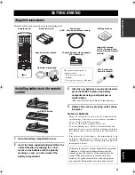 Preview for 5 page of Yamaha RX-V2400RDS Owner'S Manual