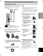 Preview for 23 page of Yamaha RX-V2400RDS Owner'S Manual