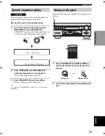 Preview for 25 page of Yamaha RX-V2400RDS Owner'S Manual