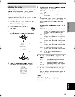 Preview for 27 page of Yamaha RX-V2400RDS Owner'S Manual