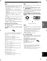 Preview for 35 page of Yamaha RX-V2400RDS Owner'S Manual