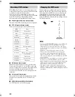 Preview for 42 page of Yamaha RX-V2400RDS Owner'S Manual