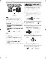 Preview for 66 page of Yamaha RX-V2400RDS Owner'S Manual