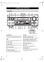 Предварительный просмотр 8 страницы Yamaha RX-V2500 Owner'S Manual