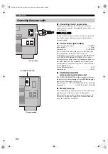 Предварительный просмотр 28 страницы Yamaha RX-V2500 Owner'S Manual