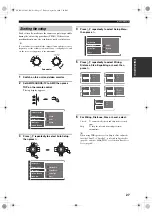 Предварительный просмотр 31 страницы Yamaha RX-V2500 Owner'S Manual