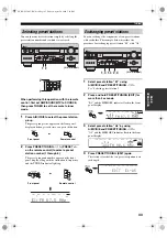 Предварительный просмотр 47 страницы Yamaha RX-V2500 Owner'S Manual