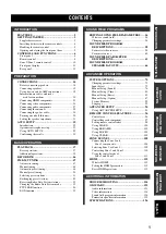 Preview for 3 page of Yamaha RX-V2600 Owner'S Manual