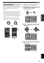 Preview for 35 page of Yamaha RX-V2600 Owner'S Manual