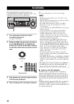 Preview for 48 page of Yamaha RX-V2600 Owner'S Manual