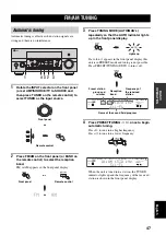 Preview for 49 page of Yamaha RX-V2600 Owner'S Manual