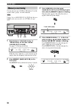 Preview for 52 page of Yamaha RX-V2600 Owner'S Manual