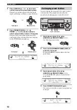 Preview for 54 page of Yamaha RX-V2600 Owner'S Manual