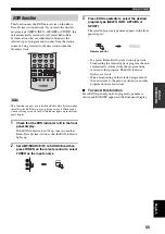 Preview for 57 page of Yamaha RX-V2600 Owner'S Manual