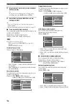 Preview for 80 page of Yamaha RX-V2600 Owner'S Manual