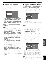 Preview for 83 page of Yamaha RX-V2600 Owner'S Manual