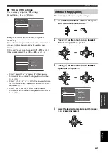 Preview for 89 page of Yamaha RX-V2600 Owner'S Manual