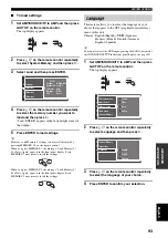 Preview for 95 page of Yamaha RX-V2600 Owner'S Manual