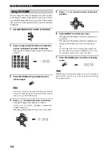 Preview for 104 page of Yamaha RX-V2600 Owner'S Manual