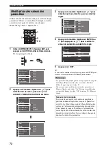 Preview for 202 page of Yamaha RX-V2600 Owner'S Manual