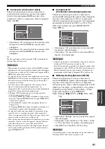 Preview for 211 page of Yamaha RX-V2600 Owner'S Manual