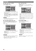 Preview for 212 page of Yamaha RX-V2600 Owner'S Manual