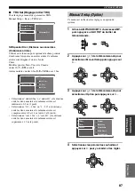 Preview for 217 page of Yamaha RX-V2600 Owner'S Manual