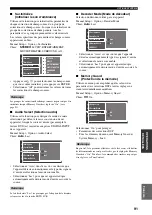 Preview for 221 page of Yamaha RX-V2600 Owner'S Manual