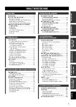 Preview for 259 page of Yamaha RX-V2600 Owner'S Manual