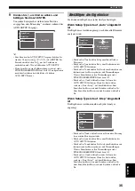 Preview for 293 page of Yamaha RX-V2600 Owner'S Manual