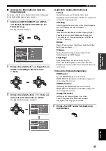 Preview for 303 page of Yamaha RX-V2600 Owner'S Manual