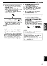 Preview for 307 page of Yamaha RX-V2600 Owner'S Manual