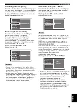 Preview for 337 page of Yamaha RX-V2600 Owner'S Manual