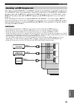 Preview for 409 page of Yamaha RX-V2600 Owner'S Manual