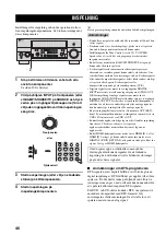 Preview for 432 page of Yamaha RX-V2600 Owner'S Manual