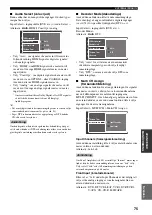 Preview for 461 page of Yamaha RX-V2600 Owner'S Manual