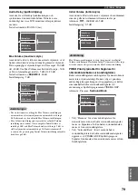 Preview for 465 page of Yamaha RX-V2600 Owner'S Manual