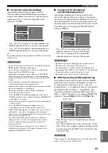 Preview for 467 page of Yamaha RX-V2600 Owner'S Manual