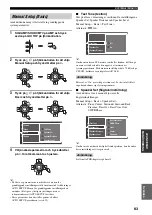 Preview for 469 page of Yamaha RX-V2600 Owner'S Manual