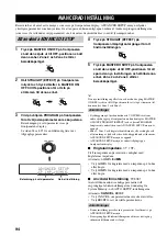 Preview for 480 page of Yamaha RX-V2600 Owner'S Manual