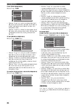 Preview for 854 page of Yamaha RX-V2600 Owner'S Manual