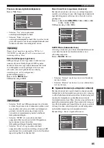 Preview for 855 page of Yamaha RX-V2600 Owner'S Manual