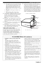 Preview for 3 page of Yamaha RX V2700 - AV Network Receiver Owner'S Manual