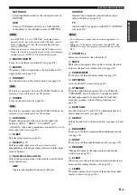 Preview for 13 page of Yamaha RX V2700 - AV Network Receiver Owner'S Manual