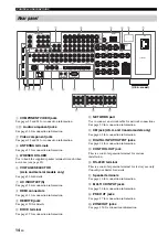 Preview for 18 page of Yamaha RX V2700 - AV Network Receiver Owner'S Manual