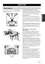 Preview for 19 page of Yamaha RX V2700 - AV Network Receiver Owner'S Manual