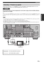 Preview for 27 page of Yamaha RX V2700 - AV Network Receiver Owner'S Manual