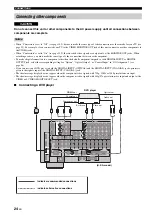 Preview for 28 page of Yamaha RX V2700 - AV Network Receiver Owner'S Manual