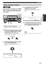 Preview for 37 page of Yamaha RX V2700 - AV Network Receiver Owner'S Manual