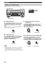 Preview for 38 page of Yamaha RX V2700 - AV Network Receiver Owner'S Manual